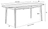Esstisch TWIST OVAL von ZUIVER 180 x 90 ausziehbar Eiche furniert
