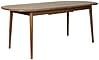 Esstisch TWIST OVAL von ZUIVER 180 x 90 ausziehbar Walnuss furniert