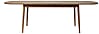 Esstisch TWIST OVAL von ZUIVER 180 x 90 ausziehbar Walnuss furniert