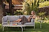 Garten Sitzgruppe VISTA von Zuiver Gartensofa Lounge Set 3-tlg