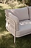 Garten Sitzgruppe VISTA von Zuiver Gartensofa Lounge Set 3-tlg