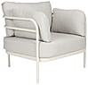 Garten Sitzgruppe VISTA von Zuiver Gartensofa Lounge Set 3-tlg