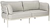 Garten Sitzgruppe VISTA von Zuiver Gartensofa Lounge Set 3-tlg