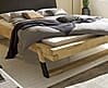 Balkenbett Doppelbett LOBIA Massivholzbett Fichte geölt 180 x 200