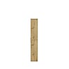 Garderobenschrank Artisan Eiche mit Spiegel, 60x193x34 cm