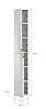 Hochschrank Artisan Eiche Nachbildung, 30x193x34 cm, Drehtür, Regal