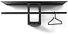 Spinder LUNO SMALL 100 Garderobe, Stahl, Modernes Design, Schwarz Spinder LUNO SMALL 100 Garderobe, Stahl, Modernes Design, Schwarz