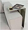 Spinder SLIDE High Beistelltisch, Modernes Design, Stahl, Schwarz Spinder SLIDE High Beistelltisch, Modernes Design, Stahl, Schwarz