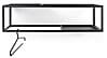 Spinder STRATO 80 Garderobe, Stahl, Modernes Design, Schwarz
