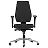 Bürostuhl DARIUS Schwarz Stoff Synchromechanik Armlehnen ergonomisch 120kg