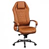 Bürostuhl MONTEREY Echtleder Caramel Chefsessel 120KG hohe Rückenlehne Kopfstütze Bürostuhl MONTEREY Echtleder Caramel Chefsessel 120KG hohe Rückenlehne Kopfstütze