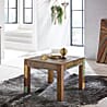 Couchtisch Kalkutta 60x47x60cm Massivholz Shabby-Chic Bootsholz quadratisch