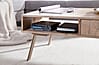 Couchtisch SIKAR 95x42x50cm Mango Massivholz Metall Schublade Landhaus Braun
