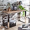Konsolentisch 115x76x46cm Akazie Massivholz Natur Industrial Stil Konsolentisch 115x76x46cm Akazie Massivholz Natur Industrial Stil
