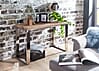 Konsolentisch 115x76x46cm Akazie Massivholz Natur Industrial Stil Konsolentisch 115x76x46cm Akazie Massivholz Natur Industrial Stil