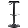 Barhocker Schwarz Metall 58-79cm Drehbar Design Tresenhocker