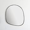Wandspiegel Asymmetrisch 53x60cm Metall Schwarz Modern Flurspiegel Wandspiegel Asymmetrisch 53x60cm Metall Schwarz Modern Flurspiegel