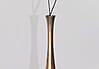Vase BOTTLE S 75cm Aluminium Gold Blumenvase Modern Groß Handgefertigt Vase BOTTLE S 75cm Aluminium Gold Blumenvase Modern Groß Handgefertigt