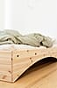 Massivholzbett ORBIT BED Raw Kiefer natur 140 x 200 cm