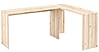 Esstisch JOIN-IN Dining Table Raw Kiefer massiv Natur von Karup