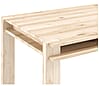 Esstisch TUCK Dining Table Raw Kiefer massiv Natur von Karup