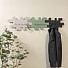 Spinder TETROMINO Garderobe Hakenleiste Silky Taupe, MDF, Stahl, Skandinavisch, 