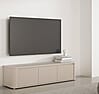 Lowboard TV-Board BREATHTAKER Sand mit 3 Türen, von Forte