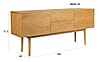 Zuiver HIGH ON WOOD Sideboard Eiche Natur 160cm – Skandi-Design