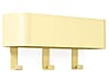 Hakenleiste Garderobenhaken DAX PLAY 3 Butter Yellow, Spinder Design