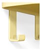 Hakenleiste Garderobenhaken DAX PLAY 5 Butter Yellow, Spinder Design
