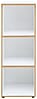 Büroregal MEMPHIS WH14 Weiß & Artisan Eiche 45 cm