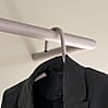 Wandgarderobe SENZA 1 Stahl Silky Taupe Garderobenhalter Spinder Design