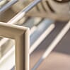 Schuhregal SOENZ Wandregal mit 2 Ablagen Silky Taupe von Spinder