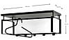 Wandgarderobe REX 3 Silky Taupe, Garderobe mit 5 Haken und Hutablage