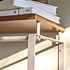 Wandgarderobe REX 3 Silky Taupe, Garderobe mit 5 Haken und Hutablage