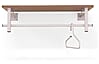 Wandgarderobe SIMPLON Stahlrohr Silky Taupe pulverbeschichtet, Spinder