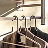 Wandgarderobe SIMPLON Stahlrohr Silky Taupe pulverbeschichtet, Spinder